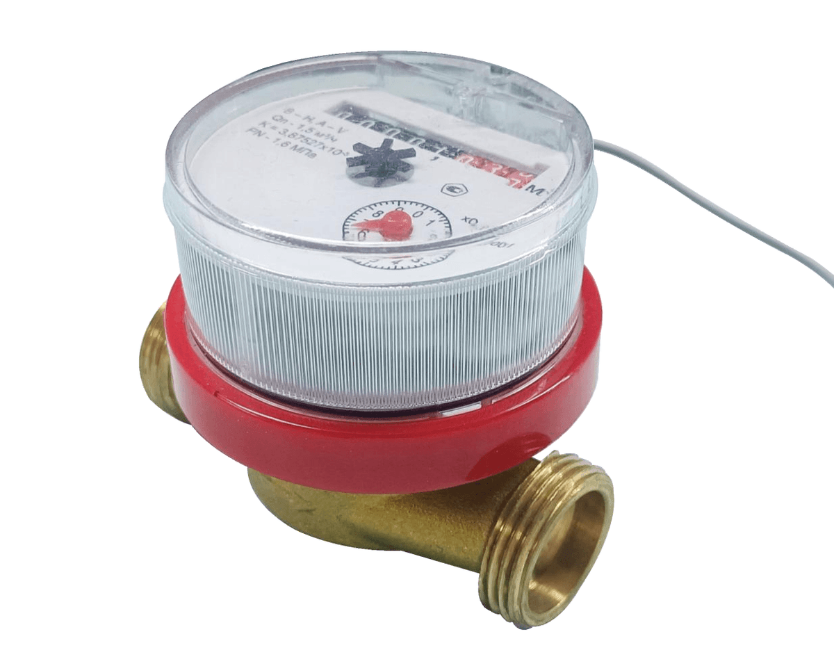 Contador de agua de chorro único Smart Pulse
