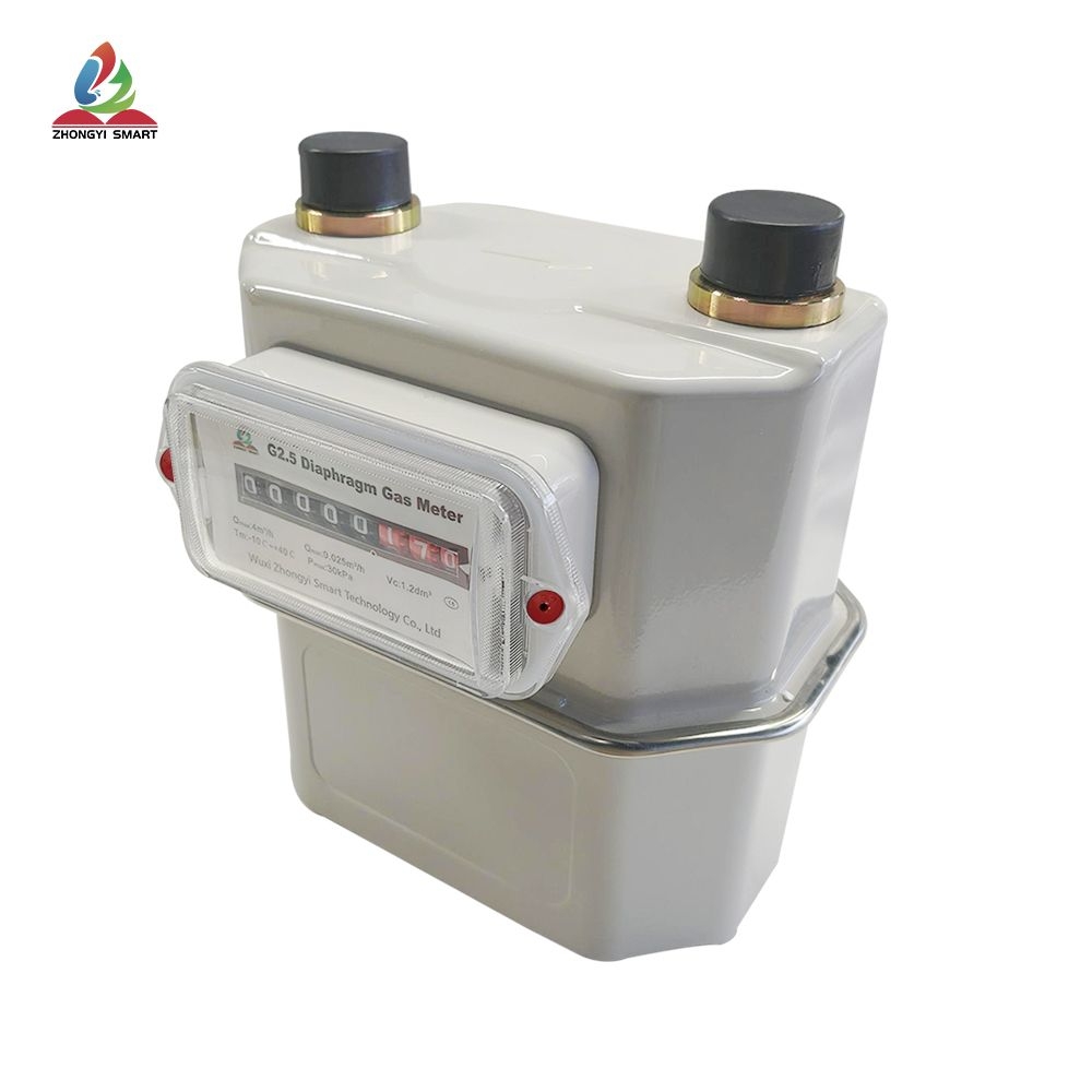Carcasa mecánica de acero Contador de gas