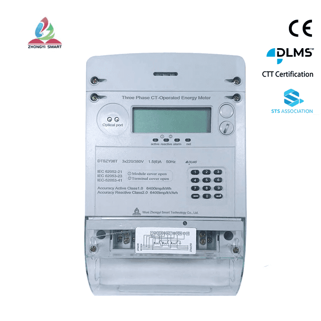 Smart STS Three-Phase  Prepaid Energy Meter
