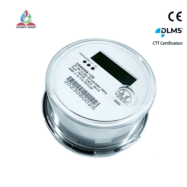 ANSI Two-phase three-wire socket meter（12s）