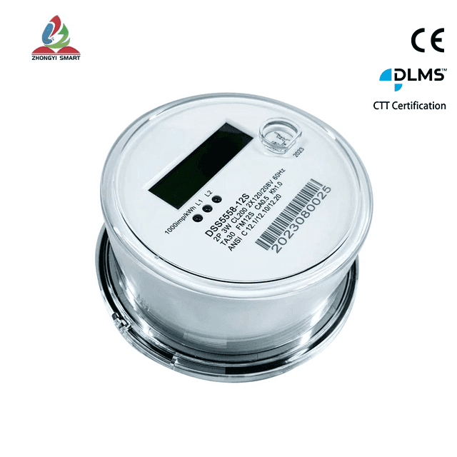 Трехфазный счетчик энергии с розеткой ANSI(9s/16s）